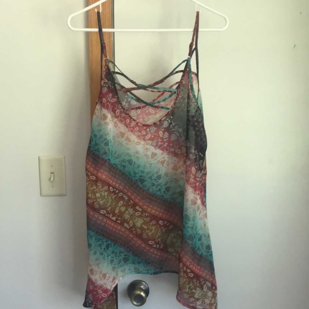 Maurices sheer tank top